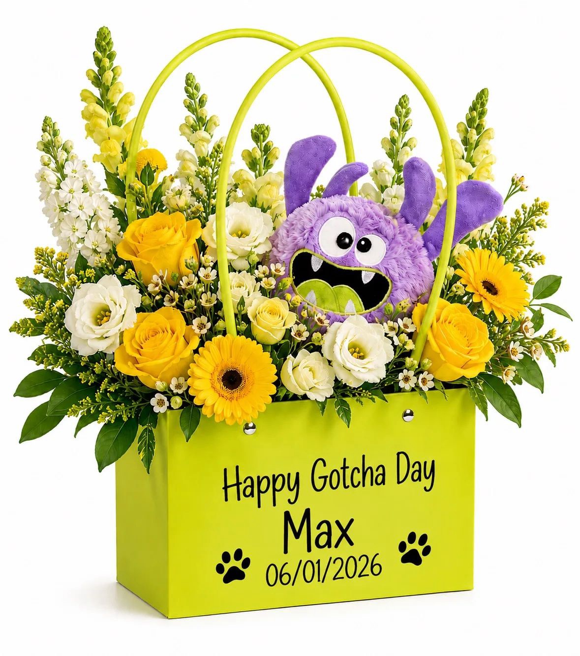 Happy Gotcha Day — Bloom Statement Bag